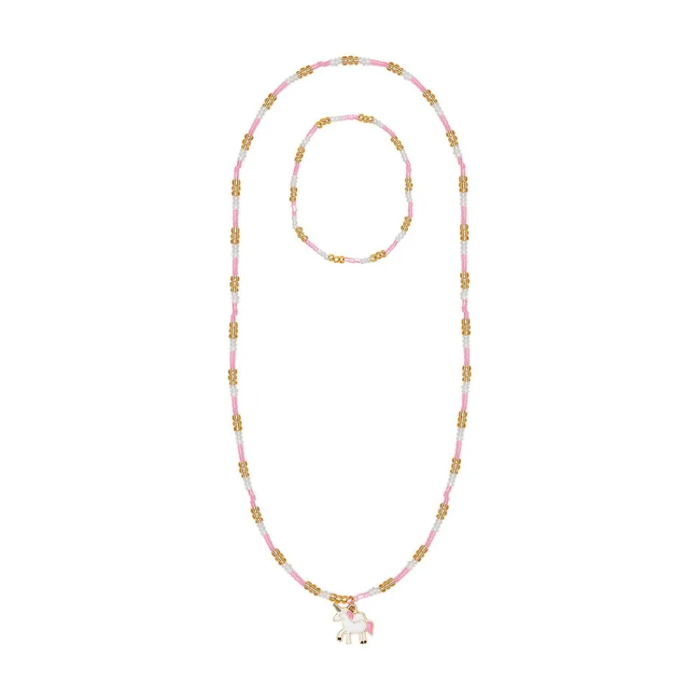 Creative Education Of Can. Magic Unicorn Necklace and Bracelet Set Fashion