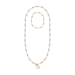 Creative Education Of Can. Magic Unicorn Necklace and Bracelet Set Fashion