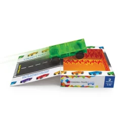 Magna-Tiles ® Cars - Green & Yellow 2-Piece Set Discount