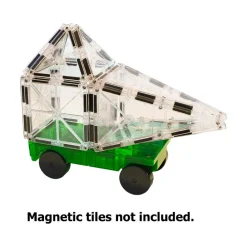 Magna-Tiles ® Cars - Green & Yellow 2-Piece Set Discount