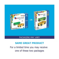 Magna-Tiles ® Cars - Green & Yellow 2-Piece Set Discount