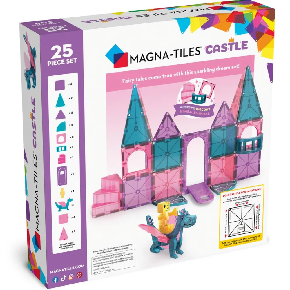 Magna-Tiles ® Castle 25-Piece Construction Set Hot