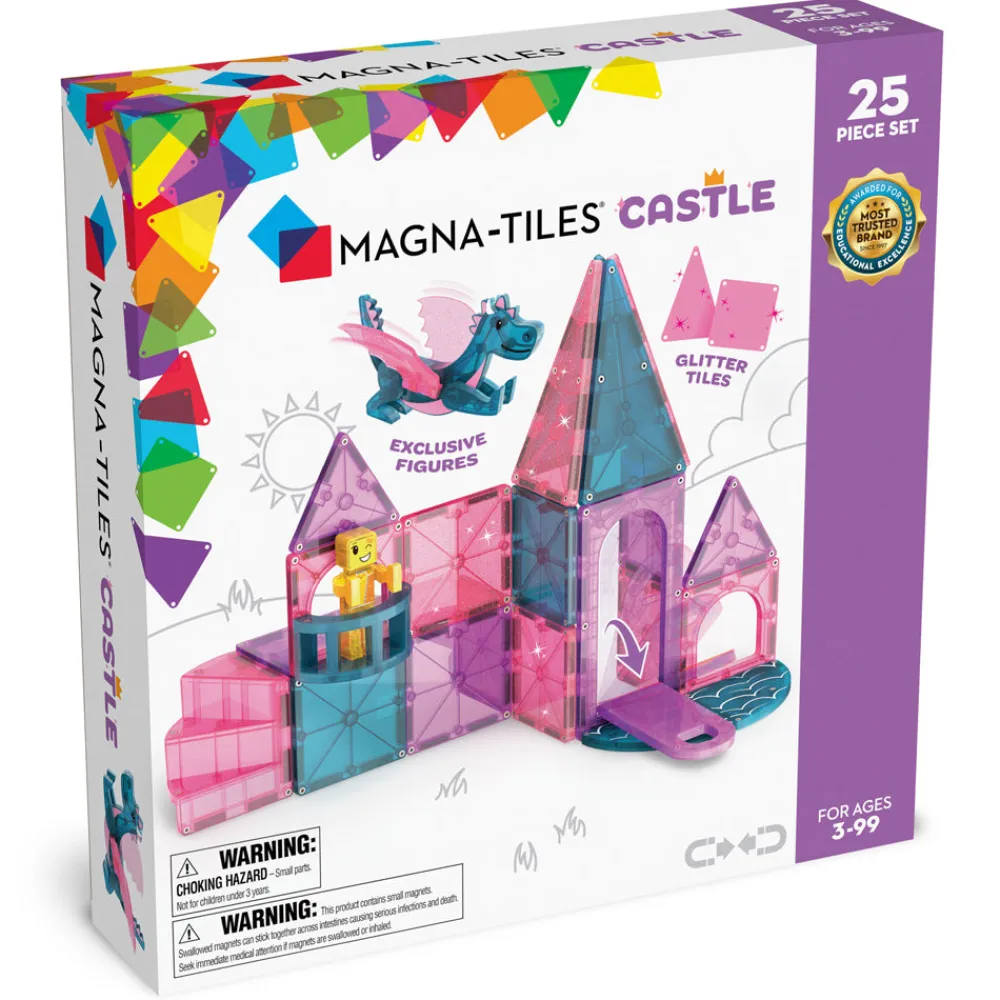 Magna-Tiles ® Castle 25-Piece Construction Set Hot