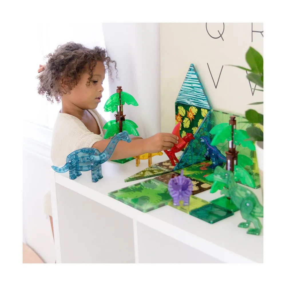 Magna-Tiles ® Dino World XL 50-Piece Set Outlet