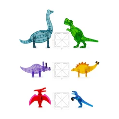 Magna-Tiles ® Dino World XL 50-Piece Set Outlet