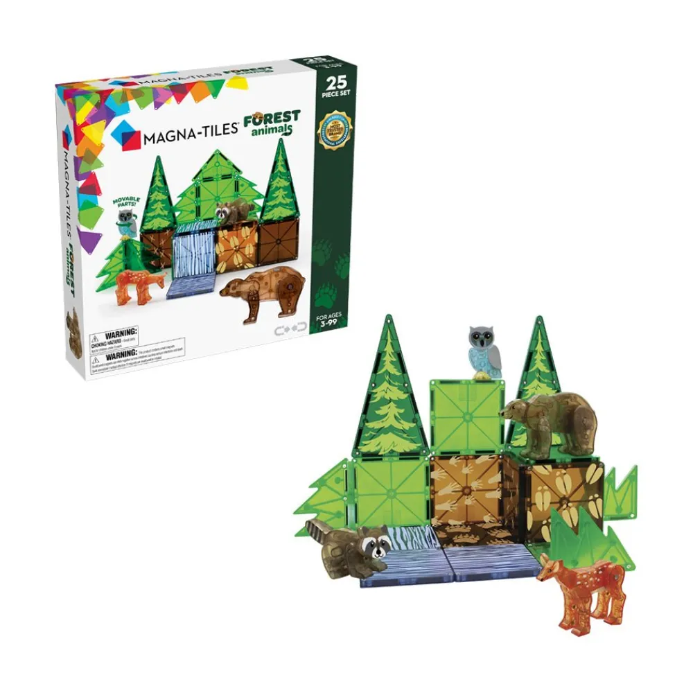 Magna-Tiles ® Forest Animals 25-Piece Set New