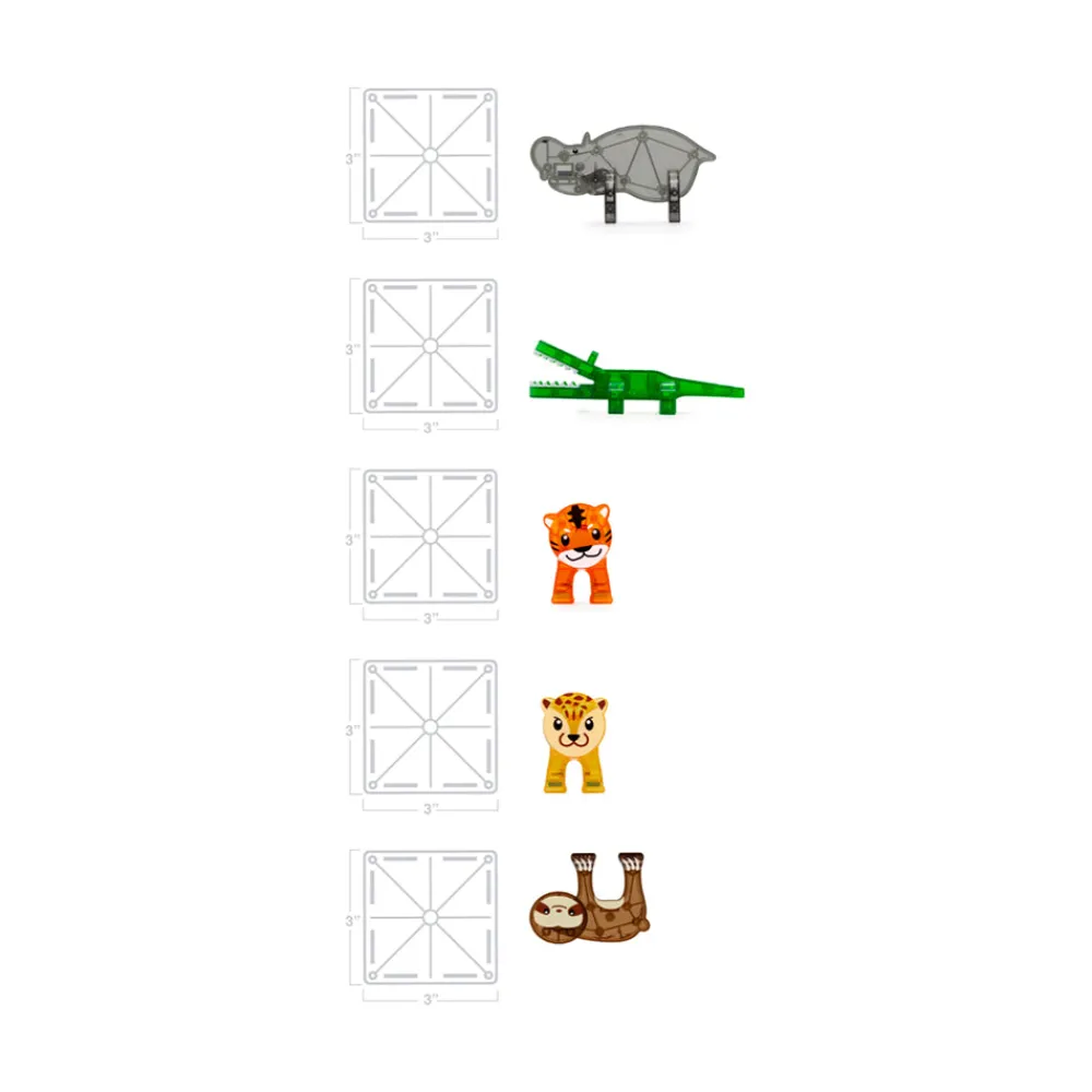 Magna-Tiles ® Jungle Animals 25-Piece Set Sale