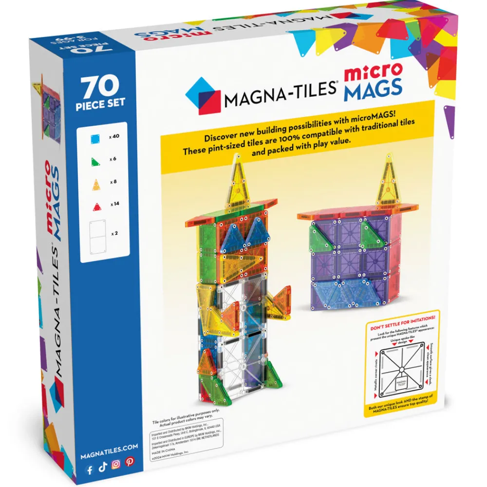 Magna-Tiles ® 70Piece Deluxe Construction Set Hot