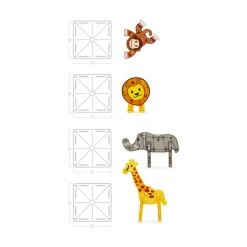 Magna-Tiles ® Safari Animals 25-Piece Set Clearance