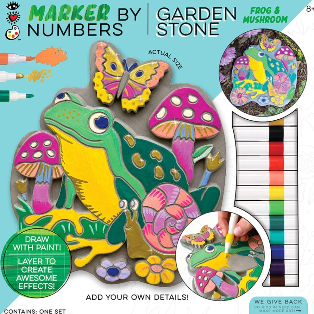 Mastermind Toys Marker By Numbers- Garden Stone New