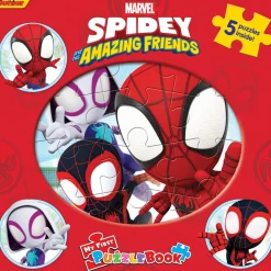 EDITIONS PHIDAL INC. Marvel Spidey & Amaz. Friends My First Puzzle Book Clearance