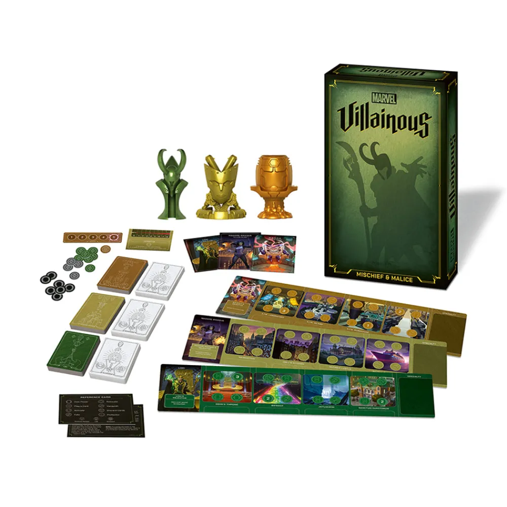 Ravensburger Marvel Villainous Game Mischief and Malice Game Fashion