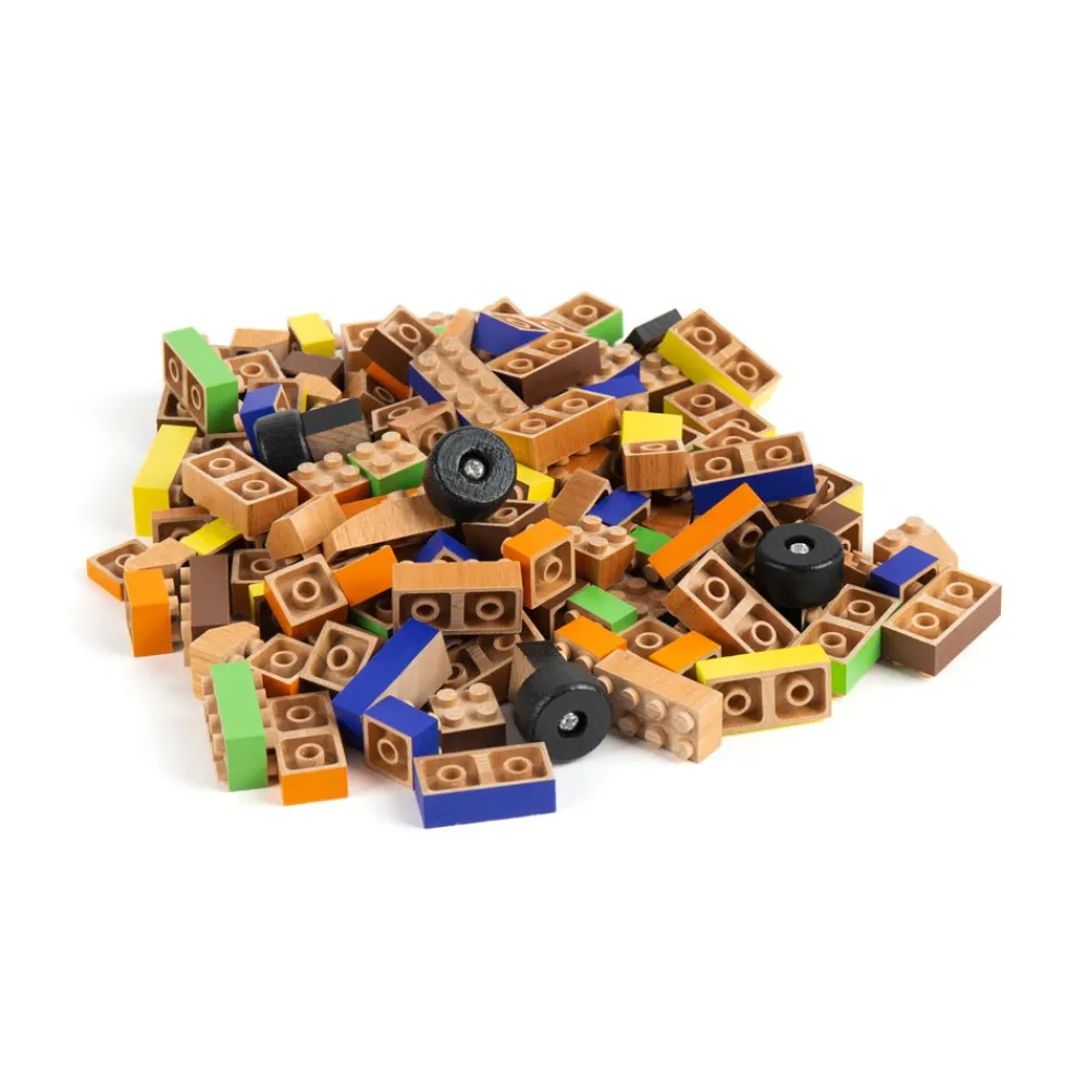 Made By Mastermind Toys Mastermind Toys 150 Piece Wooden Building Bricks Set Sale