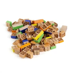 Made By Mastermind Toys Mastermind Toys 80 Piece Wooden Building Bricks Set Best