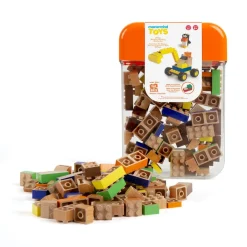 Made By Mastermind Toys Mastermind Toys 80 Piece Wooden Building Bricks Set Best