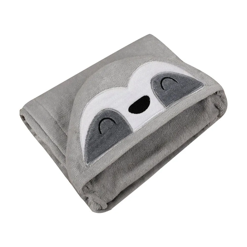 Mastermind Toys Baby Character Hooded Towel Sloth Outlet