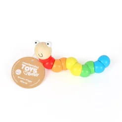 Mastermind Toys Baby Wooden Wiggly Worm Fashion