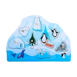 Mastermind Toys Baby Wooden Arctic Insert Puzzle Best