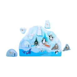 Mastermind Toys Baby Wooden Arctic Insert Puzzle Best