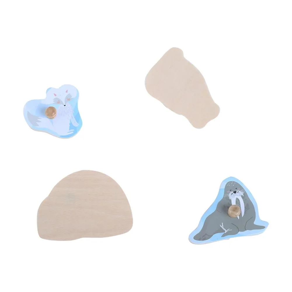 Mastermind Toys Baby Wooden Arctic Insert Puzzle Best