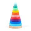 Mastermind Toys Baby Wooden Rainbow Stacker Online
