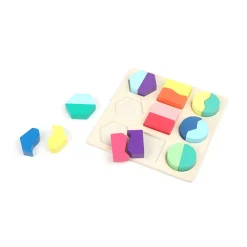 Mastermind Toys Baby Wooden Shape Sorter Puzzle 18 Pieces Clearance