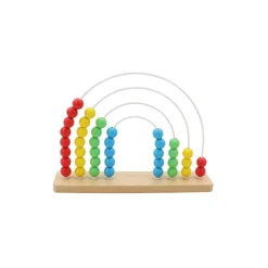 Mastermind Toys Baby Wooden Rainbow Abacus Fashion