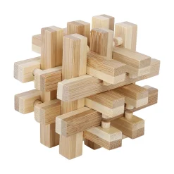 MI Toys International Ltd Mastermind Toys 3D Bamboo Lock Up Puzzle Discount
