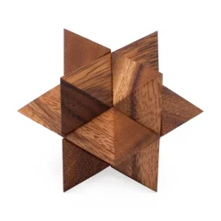MI Toys International Ltd Mastermind Toys 3D Mini Wooden Star Puzzle Outlet