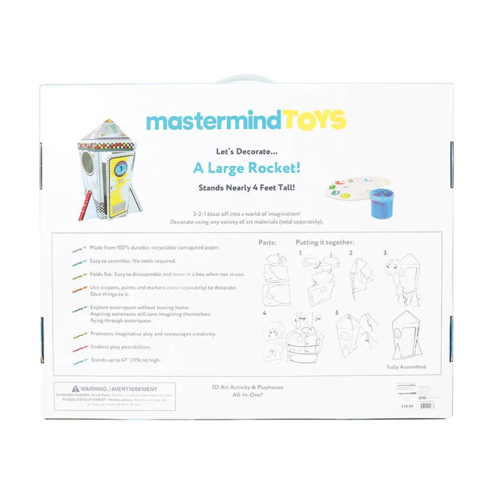 Unicorn Enterprises Corp. Mastermind Toys Let's Decorate A Large Rocket Sale