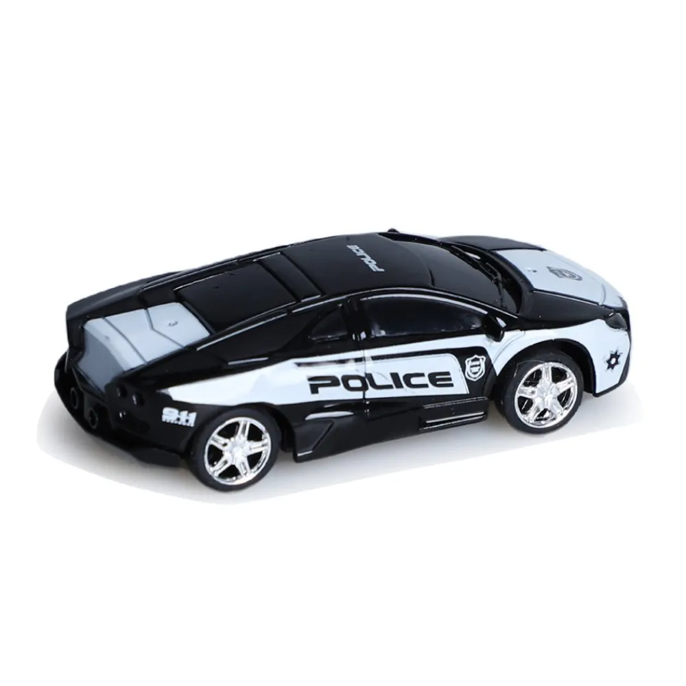 HONG KONG SINOVAN CULTURE COMPANY LIMITED Mastermind Toys Mini RC Police Car 1:64 Scale Sale