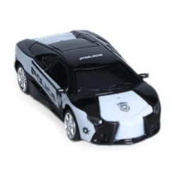 HONG KONG SINOVAN CULTURE COMPANY LIMITED Mastermind Toys Mini RC Police Car 1:64 Scale Sale
