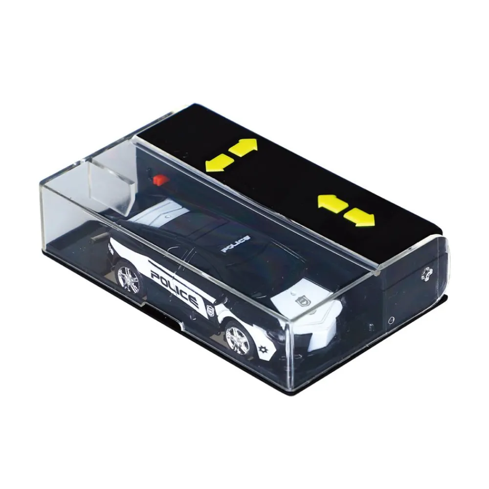 HONG KONG SINOVAN CULTURE COMPANY LIMITED Mastermind Toys Mini RC Police Car 1:64 Scale Sale