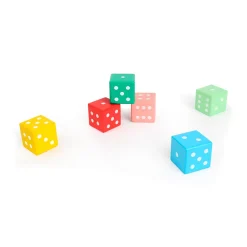 Made By Mastermind Toys Mastermind Toys Roll With It! Wooden Dice 6 Piece Set Discount