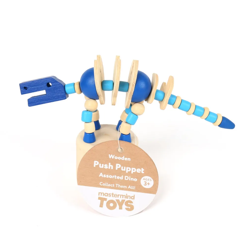 Made By Mastermind Toys Mastermind Toys Wooden Push Puppet Assorted Sale