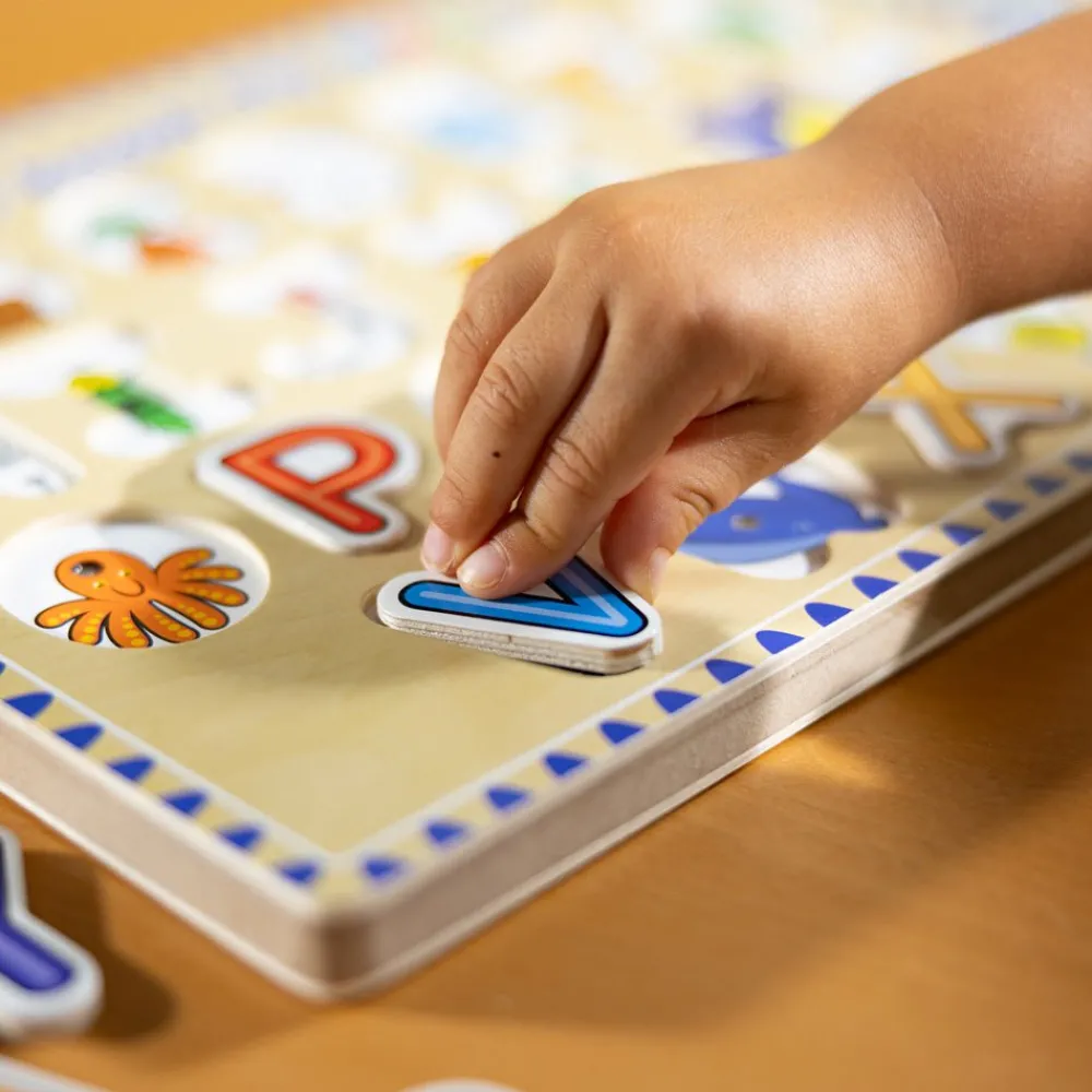 Melissa and Doug Melissa & Doug Alphabet Sound Puzzle - 26 Pieces Best
