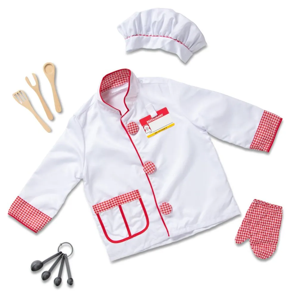 Spin Master Ltd. Melissa & Doug Chef Role Play Costume Set Outlet
