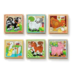 Melissa and Doug Melissa & Doug Farm Cube Puzzle - 16 Pieces Best