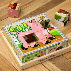 Melissa and Doug Melissa & Doug Farm Cube Puzzle - 16 Pieces Best