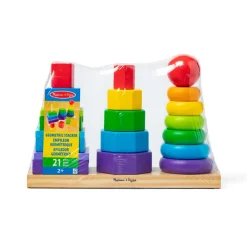 Melissa and Doug Melissa & Doug Geometric Stacker Discount