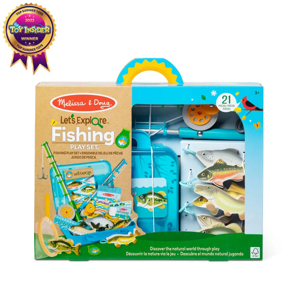 Melissa and Doug Melissa & Doug Let's Explore Fishing Play Set Clearance