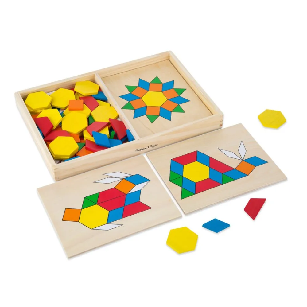 Melissa and Doug Melissa & Doug Pattern Blocks and Boards Sale