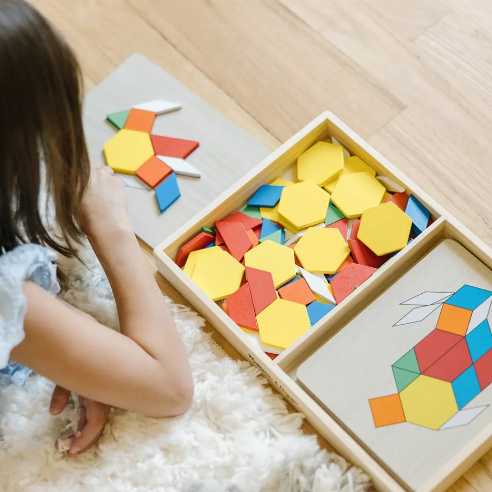 Melissa and Doug Melissa & Doug Pattern Blocks and Boards Sale