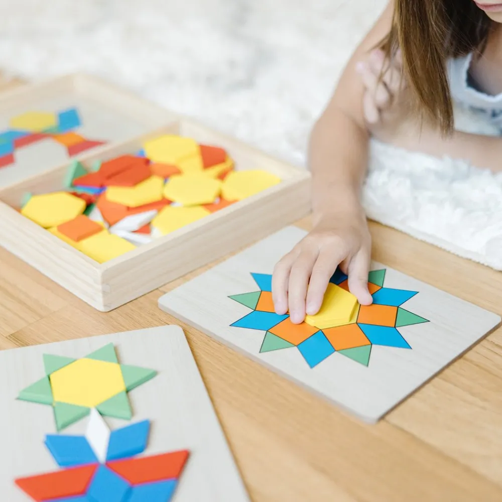 Melissa and Doug Melissa & Doug Pattern Blocks and Boards Sale
