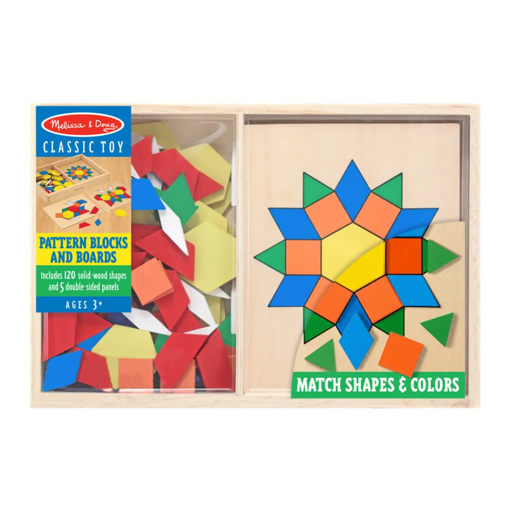 Melissa and Doug Melissa & Doug Pattern Blocks and Boards Sale