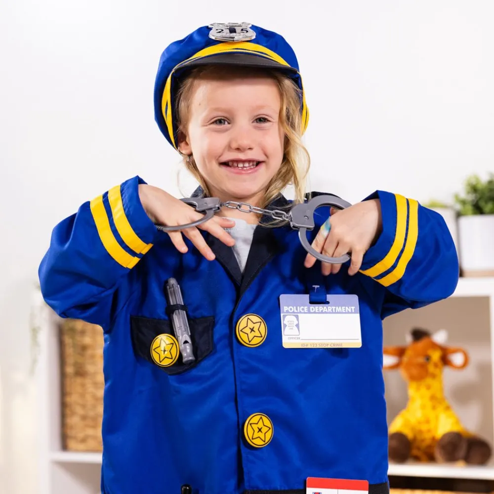 Spin Master Toys Far East Limited Melissa & Doug Police Officer Costume Role PlaySet Best