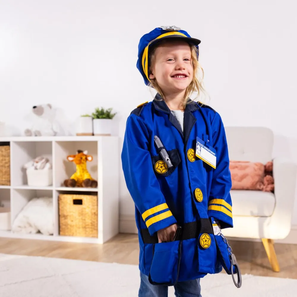 Spin Master Toys Far East Limited Melissa & Doug Police Officer Costume Role PlaySet Best