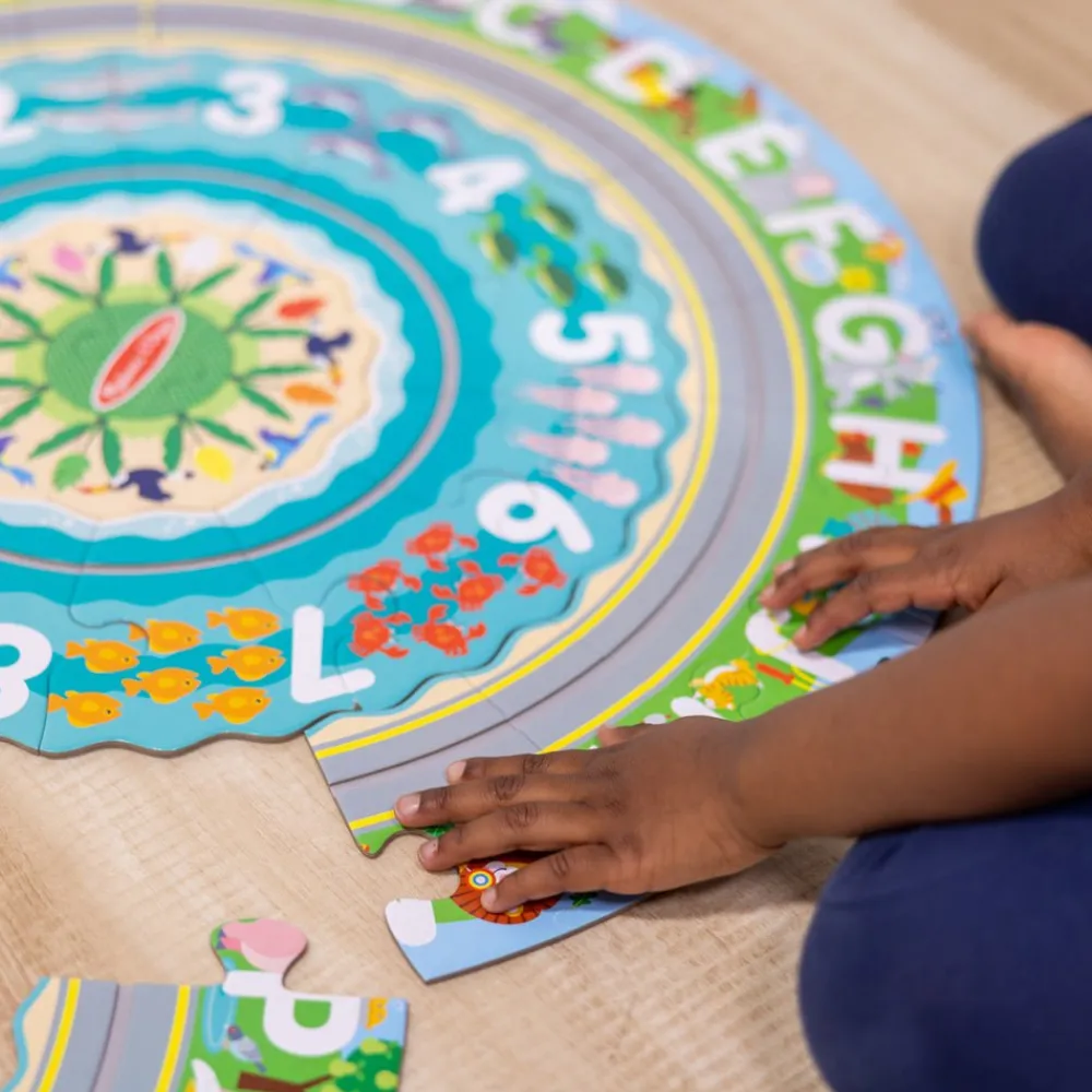 Melissa and Doug Melissa & Doug Round the Shore Floor Puzzle & Play Set Online