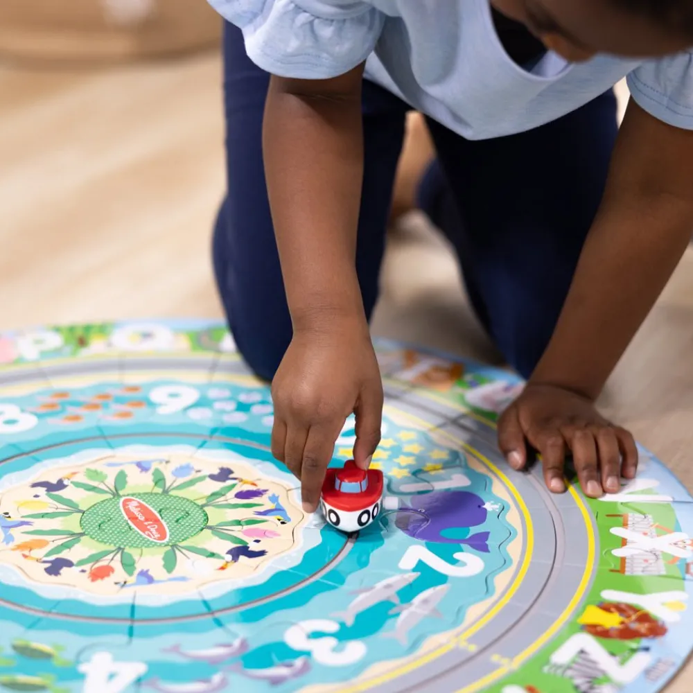Melissa and Doug Melissa & Doug Round the Shore Floor Puzzle & Play Set Online