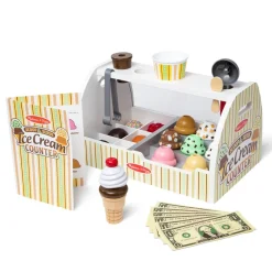 Spin Master Toys Far East Limited Melissa & Doug Scoop & Serve WoodenIceCreamCounter Sale
